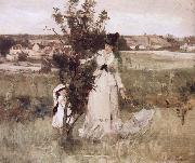 Berthe Morisot Hide and seek Sweden oil painting artist